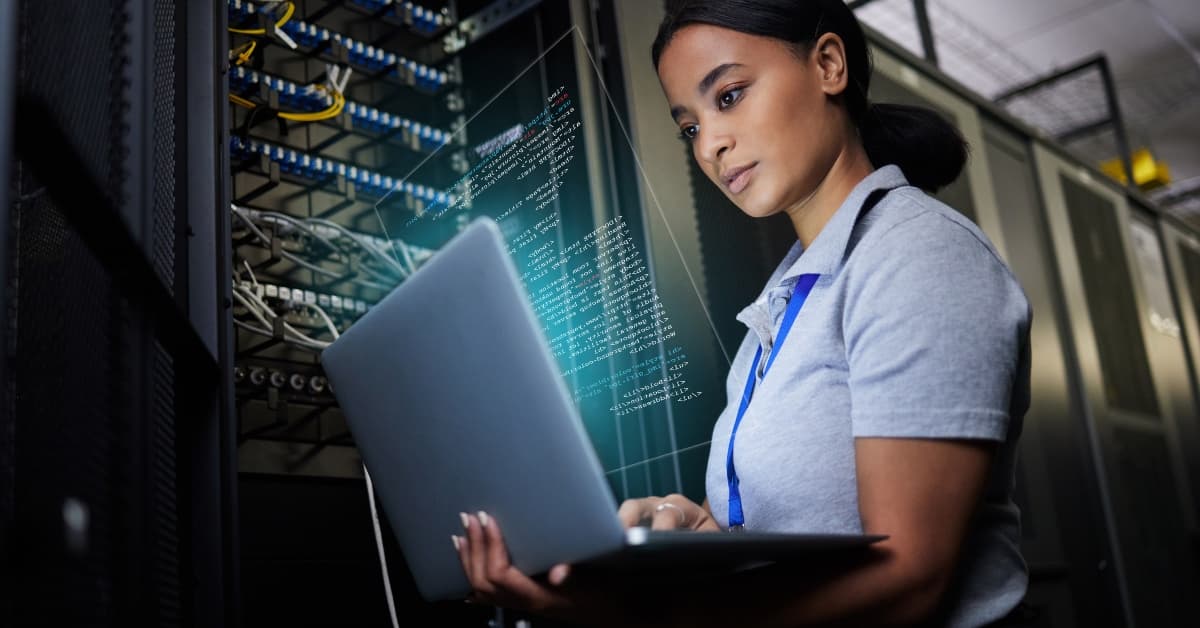 support engineer working