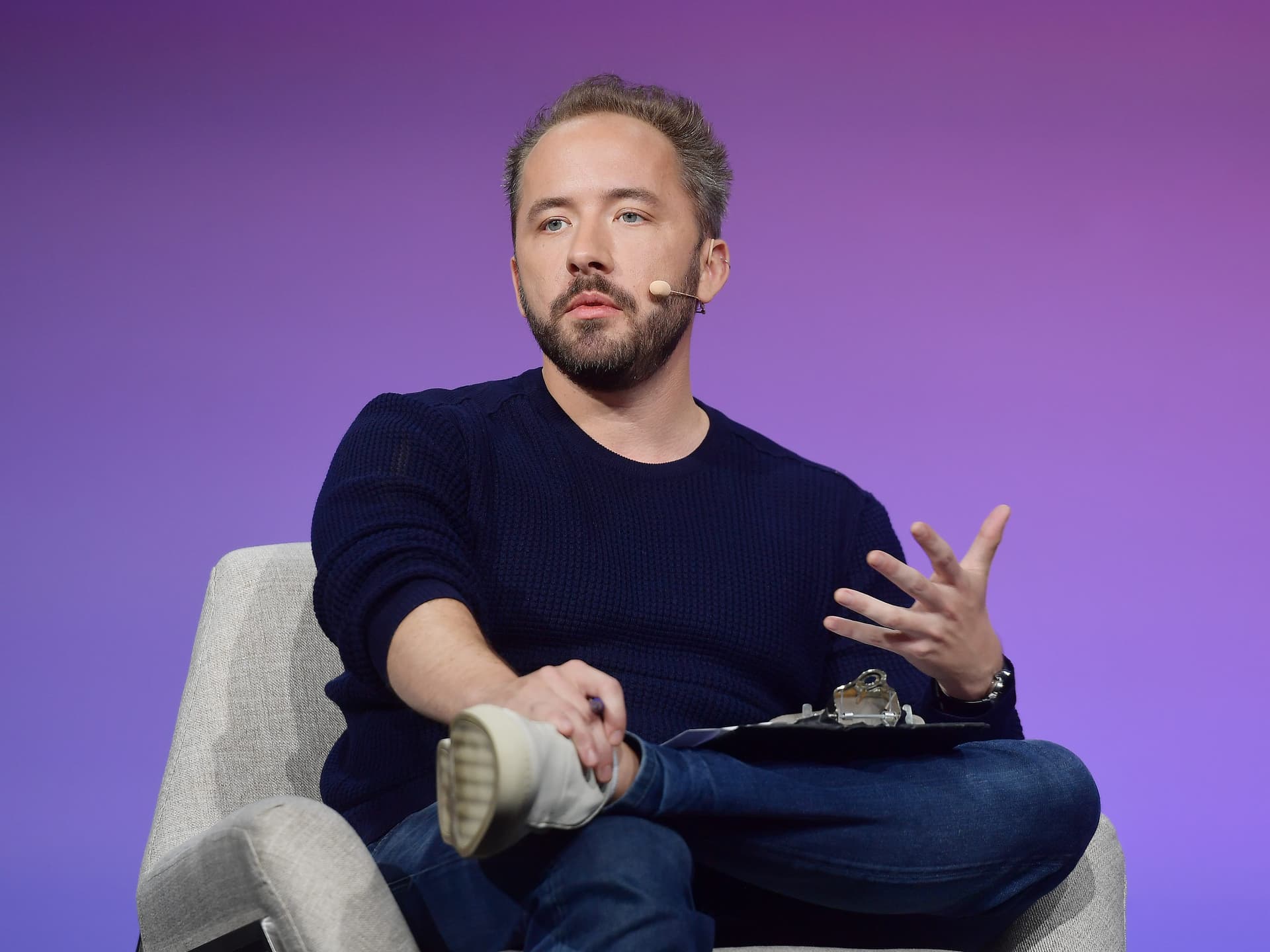 Drew Houston is the CEO of Dropbox.