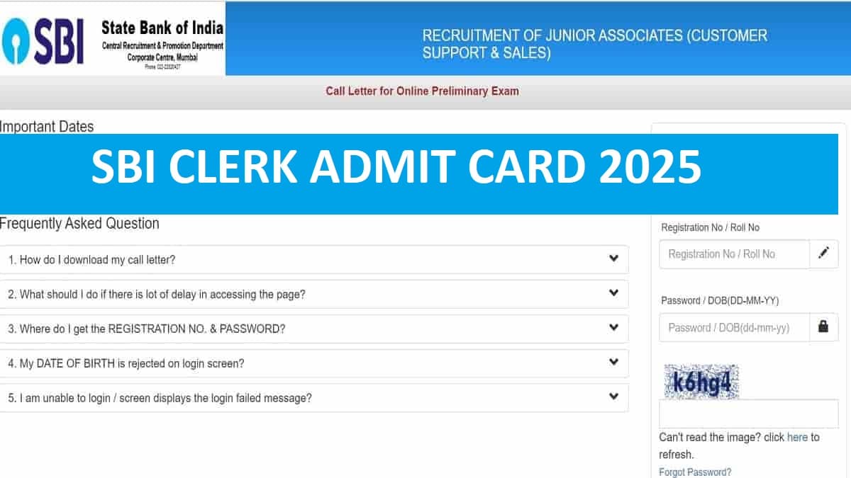 Unlock Your Future: Download Your SBI Clerk Admit Card 2025 Now!