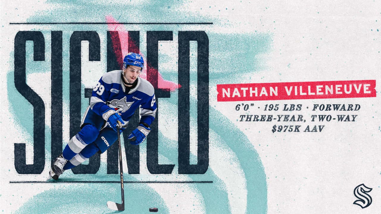 Seattle Kraken Welcomes Nathan Villeneuve: A Rising Star in the NHL