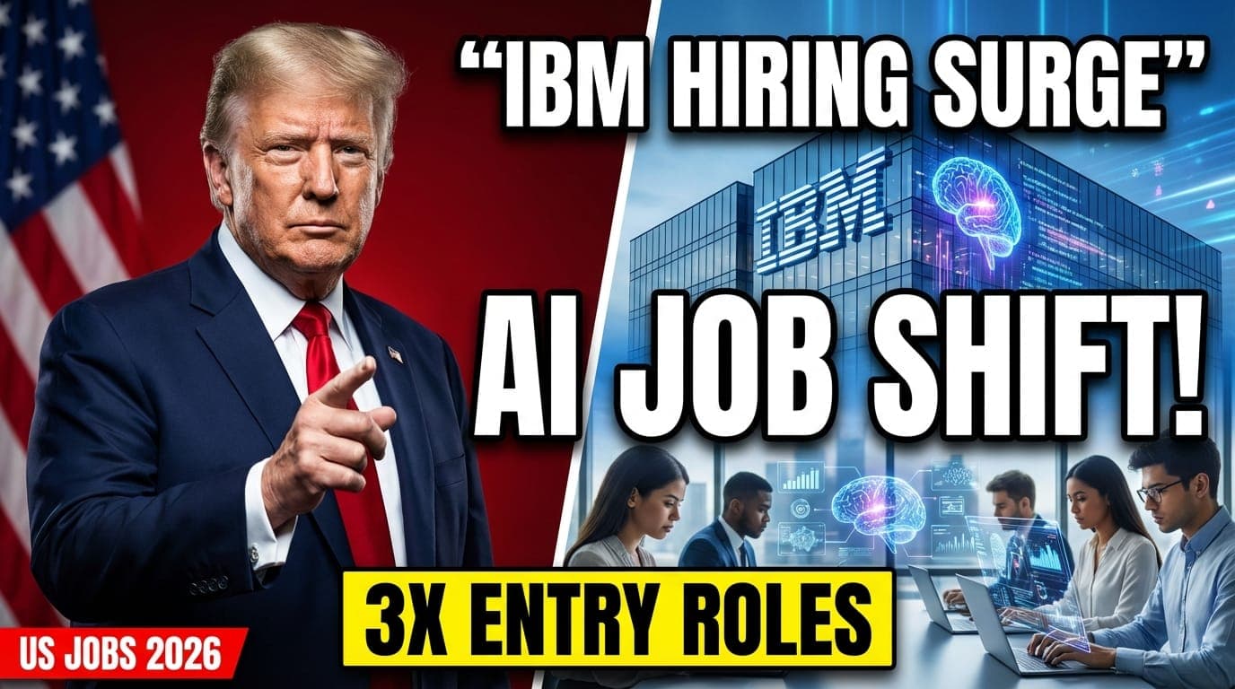 IBM's Bold Move: Tripling Entry-Level Jobs in the AI Era - Redefining Careers for the Future
