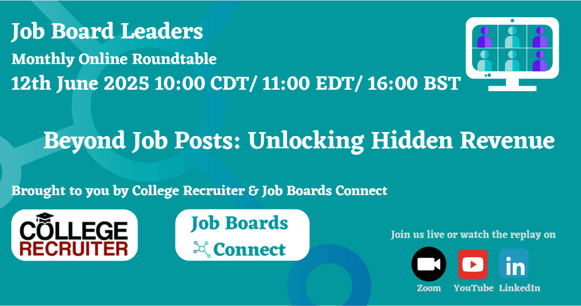 Unlocking Hidden Revenue: Job Board Leaders Share Innovative Strategies Beyond Job Posts