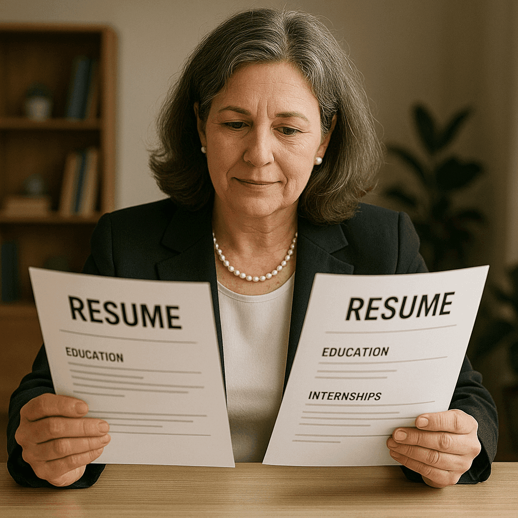 Transform Your Internships into a Resume That Lands Interviews