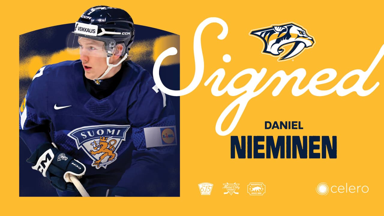 From Finnish League Standout to NHL Prospect: How Daniel Nieminen's Career Highs Earned Him a Predators Contract